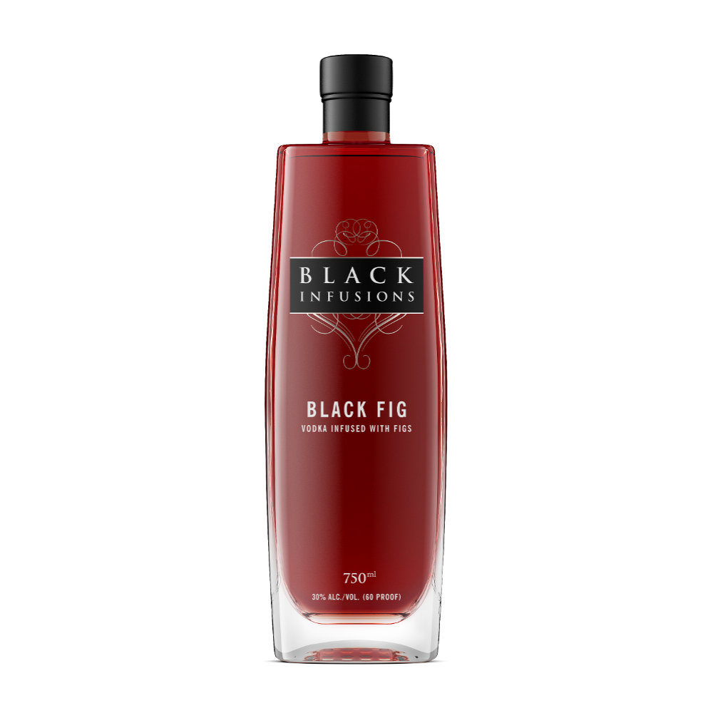 A bottle of Black Fig Vodka